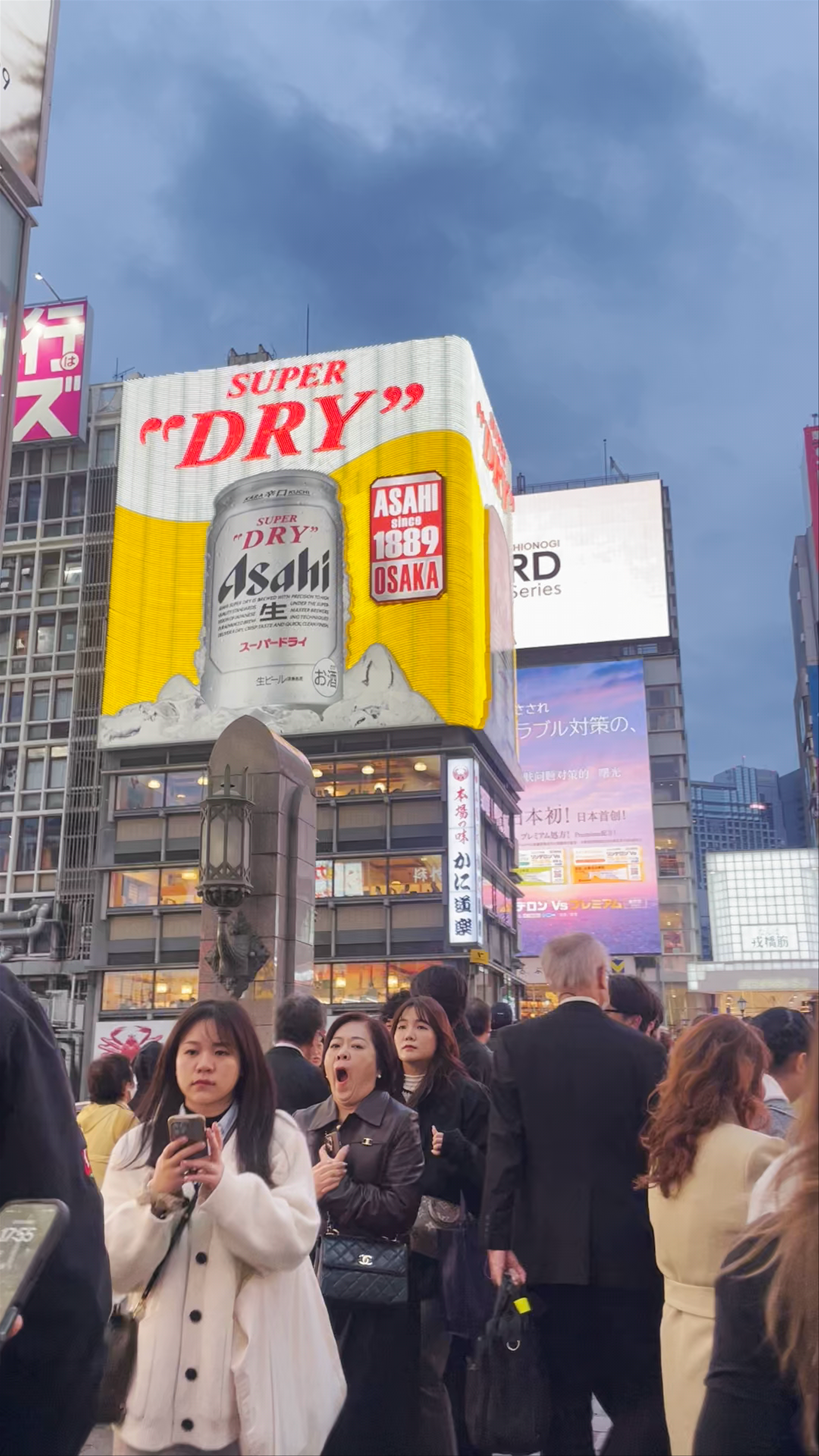 Glico Sign and Nightlife in Dotonbori, Osaka