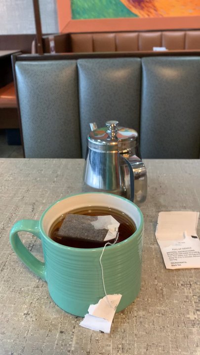 Uptown Coney Island Restaurant Ann Arbor - Check out The size of my tea! Great service, great vibe, lots of laughing and talking! Wait staff is excellent!!! - Diners Near Me - Ann Arbor, Michigan