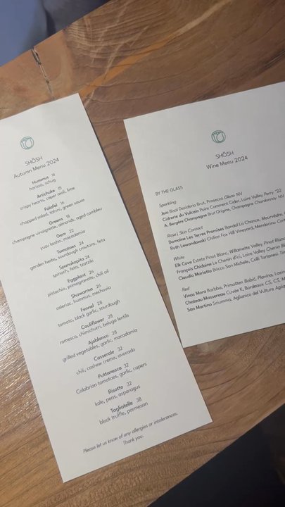 Shosh - Wine Bars Near Me - New York, New York