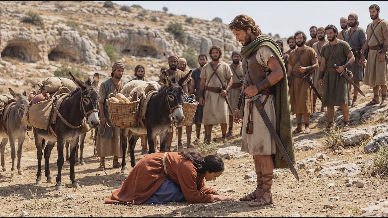 Abigail Pleads Before King David