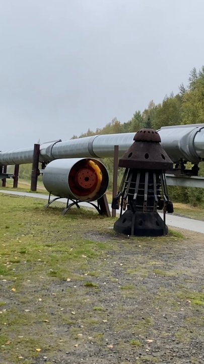 Alaska Pipeline - 08.30.23 Alyeska Pipeline - Landmarks & Historical Buildings Near Me - Fairbanks, Alaska