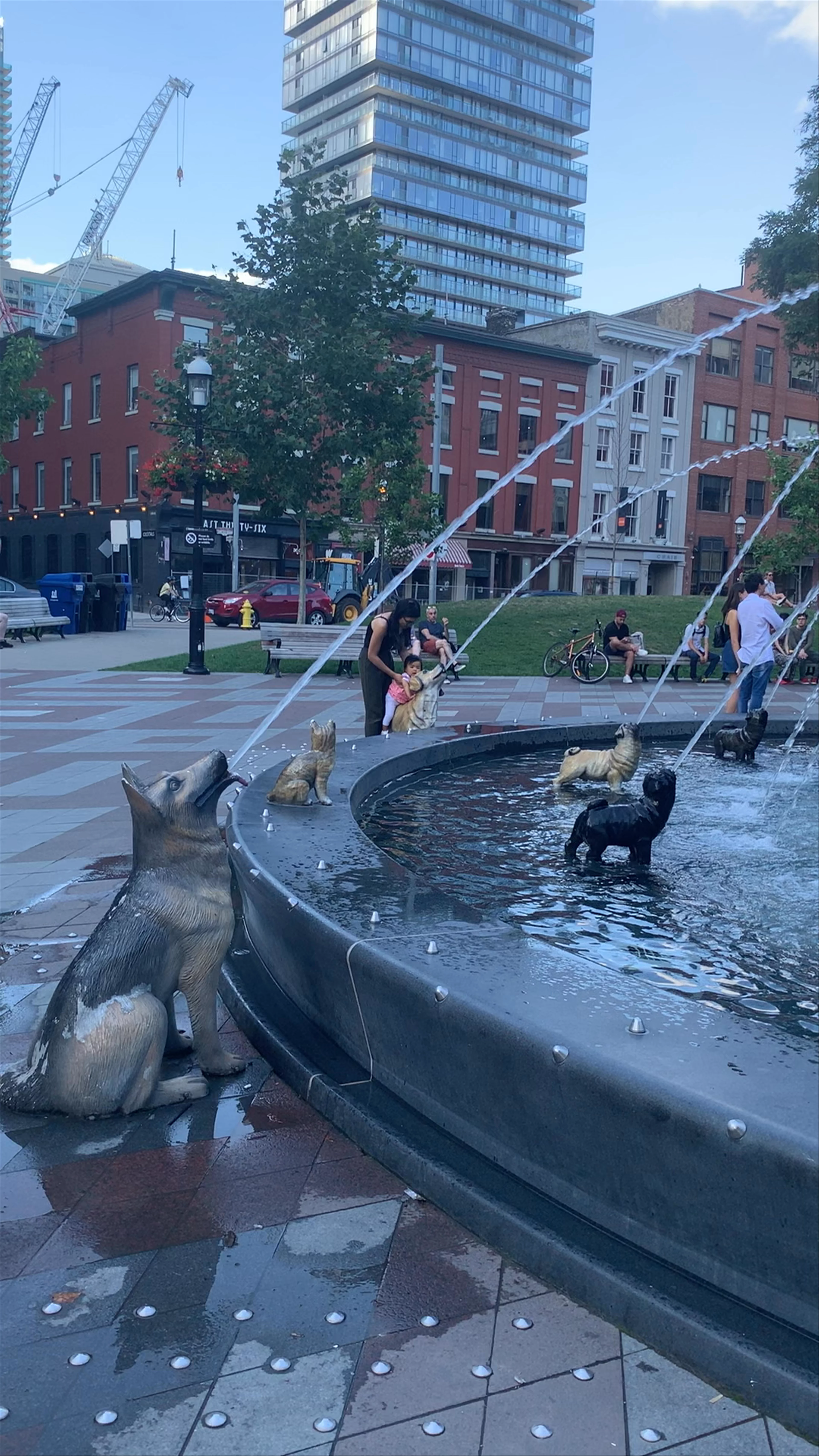 Berczy Park Dog Fountain