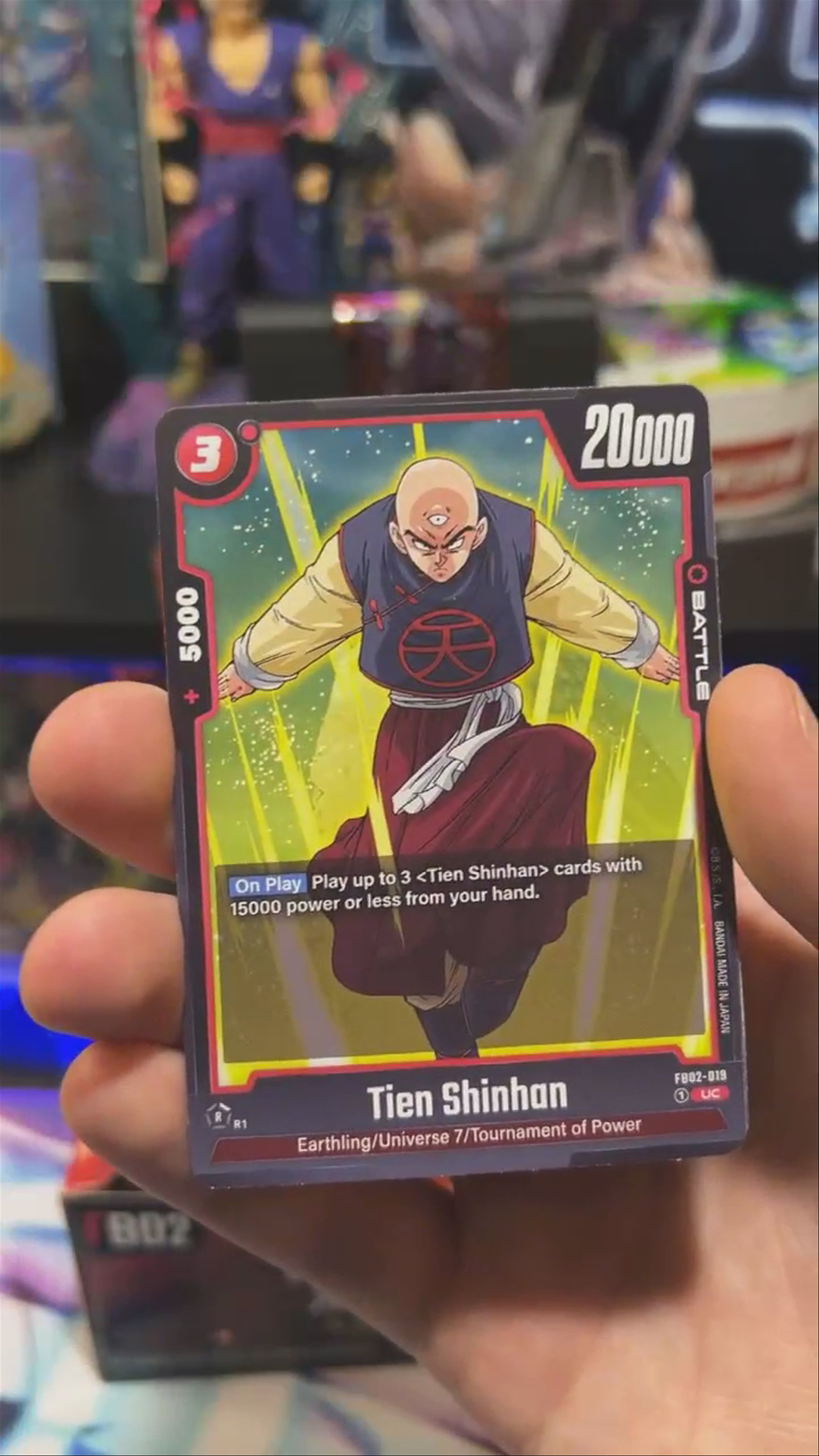 Vegito SCR Pulled Out Of Blazing Aura