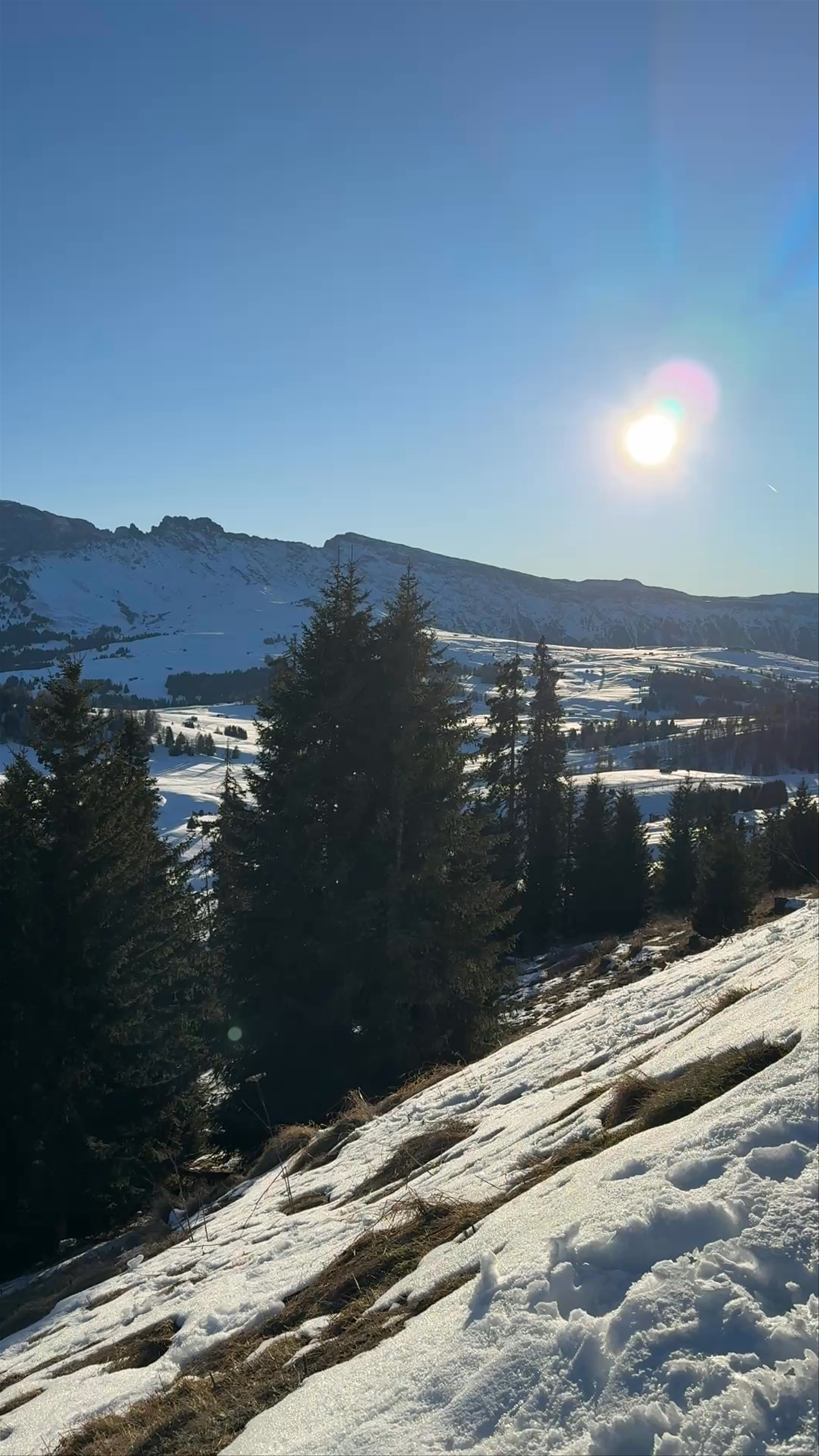 Winter Serenity at Seiser Alm | Alpe di Siusi in the Dolomites
