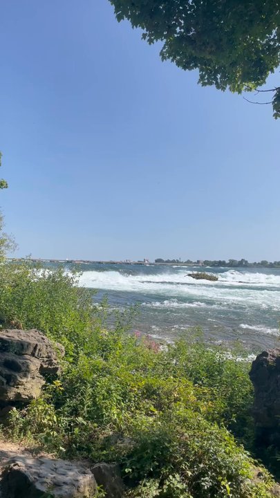 Three Sisters Islands - Canadian rapids that lead to Horseshoe Falls - Local Flavor Near Me