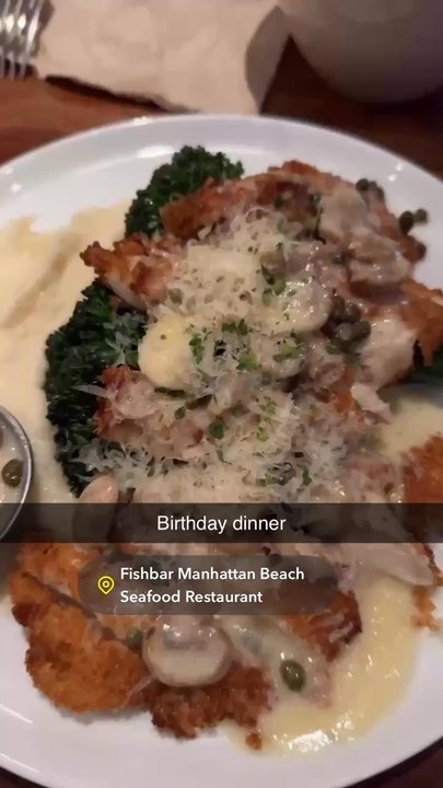 FishBar - Chicken piccata, shrimp scampi, lobster mac and cheese, wings and fries. - Seafood Near Me - Manhattan Beach, California