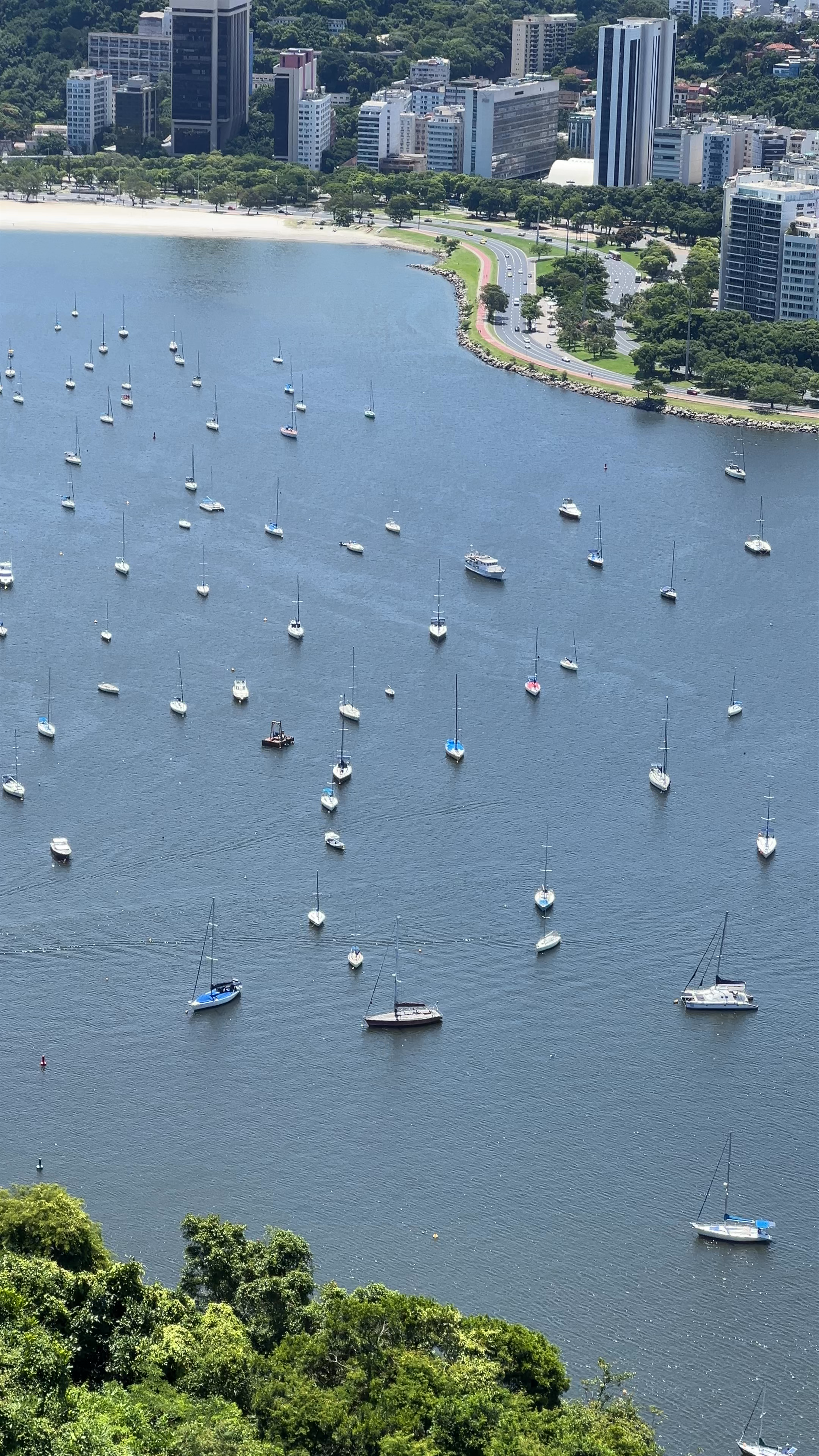 Panoramic Views from Morro da Urca in Rio de Janeiro