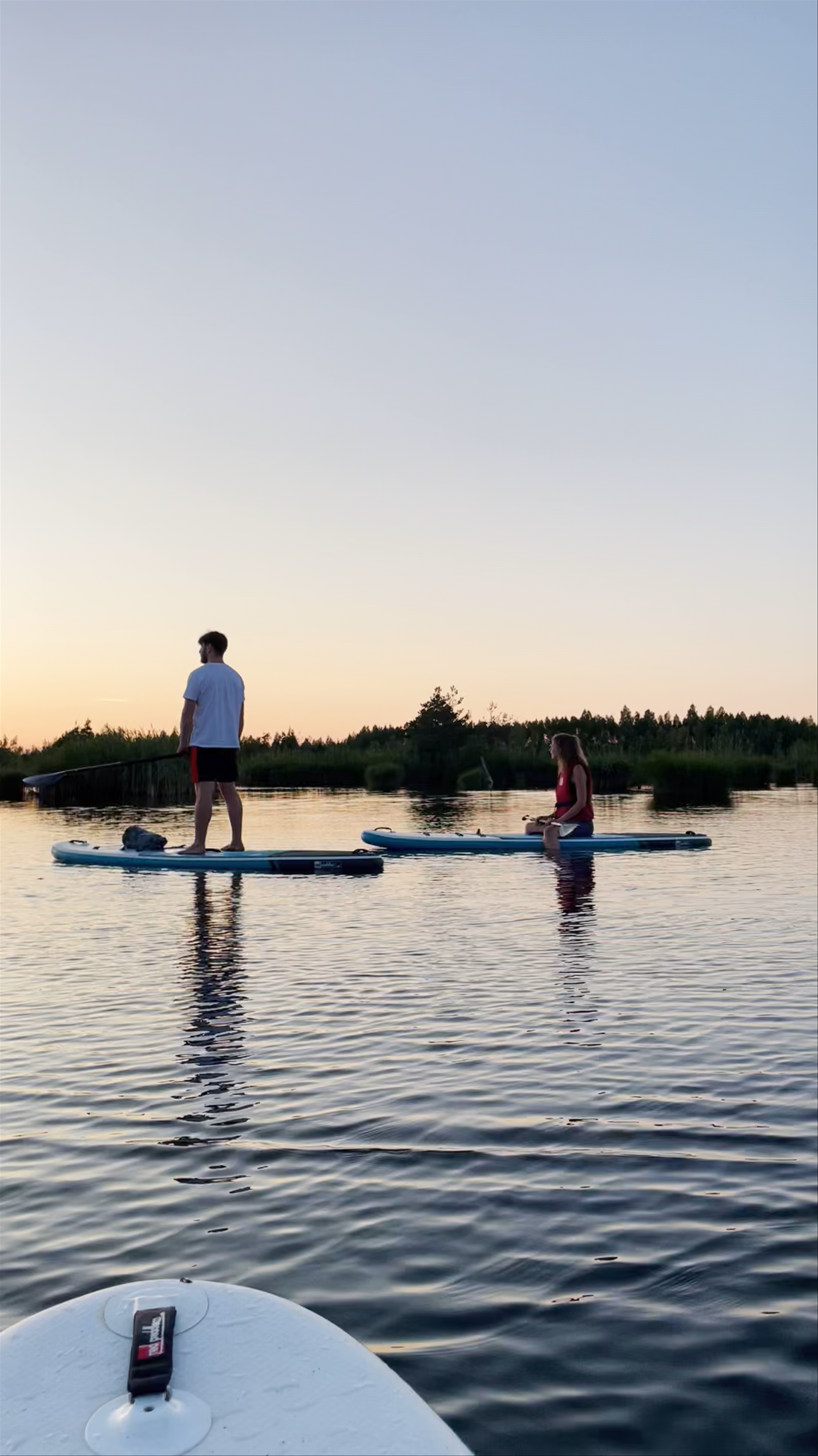 Sunset Paddleboarding at Ķemeri National Park, Jūrmala