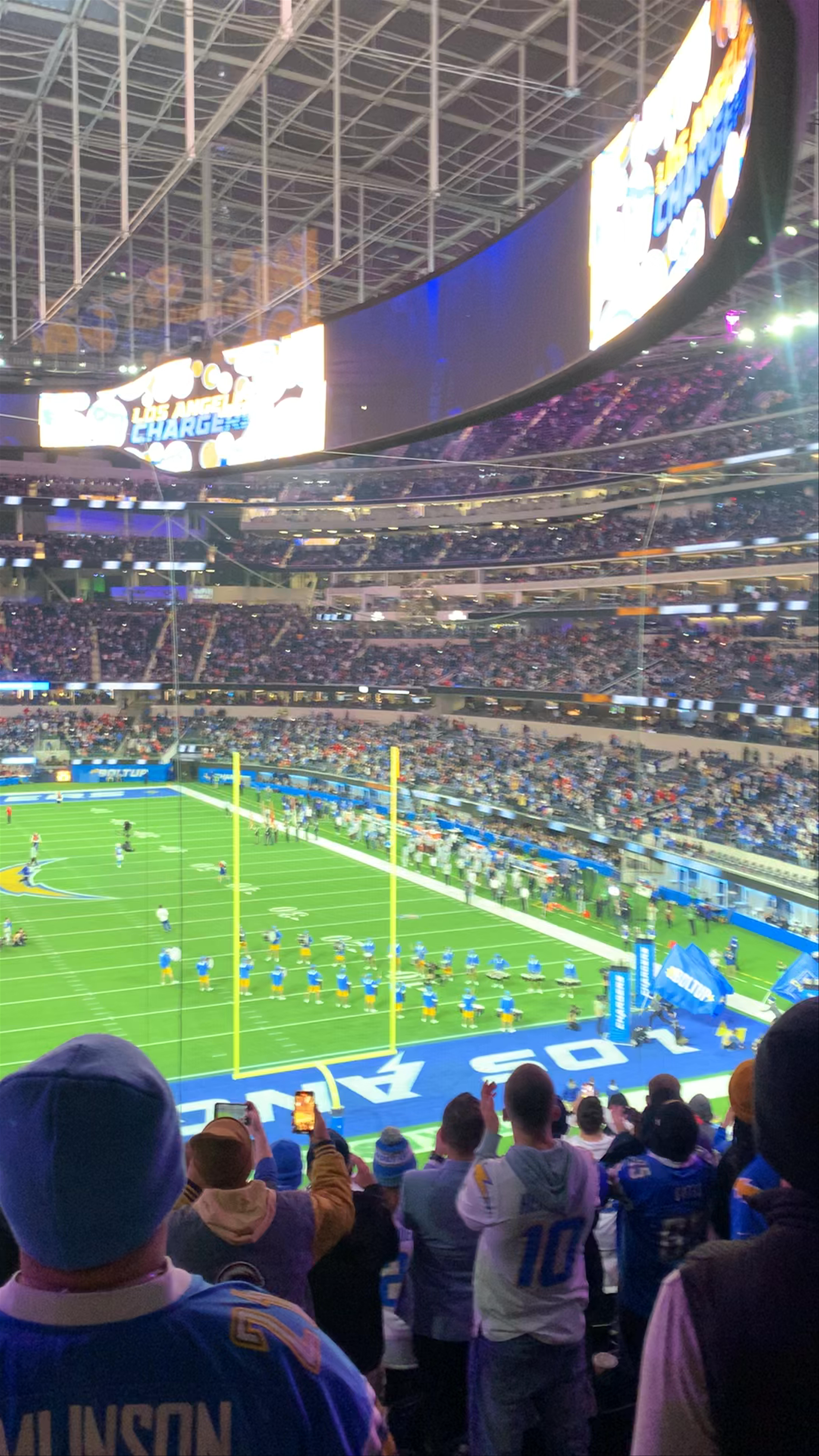 Electrifying NFL Action at SoFi Stadium, Home of the Los Angeles Chargers