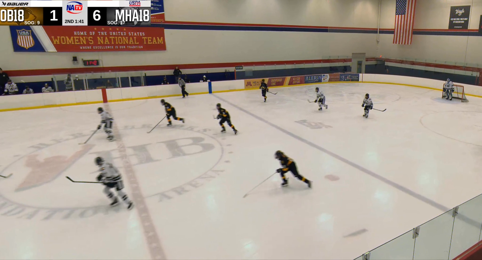 Trenton Clark's Impressive Assist: Zone Entry Highlights 18UAA NAPHL