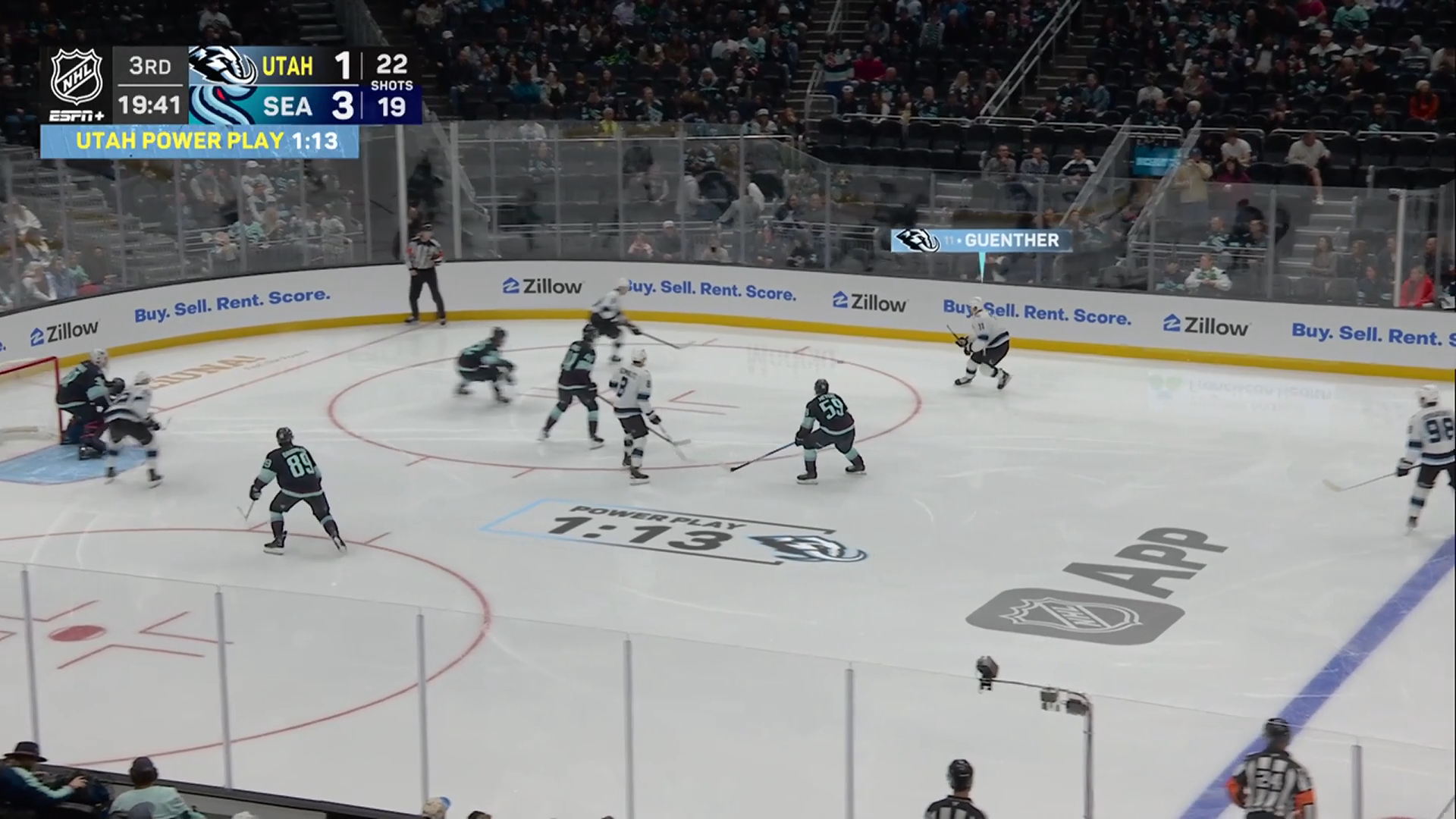 Samoskevich’s Late Winner Lifts Kraken Past Mammoth · Oct. 22, 2026