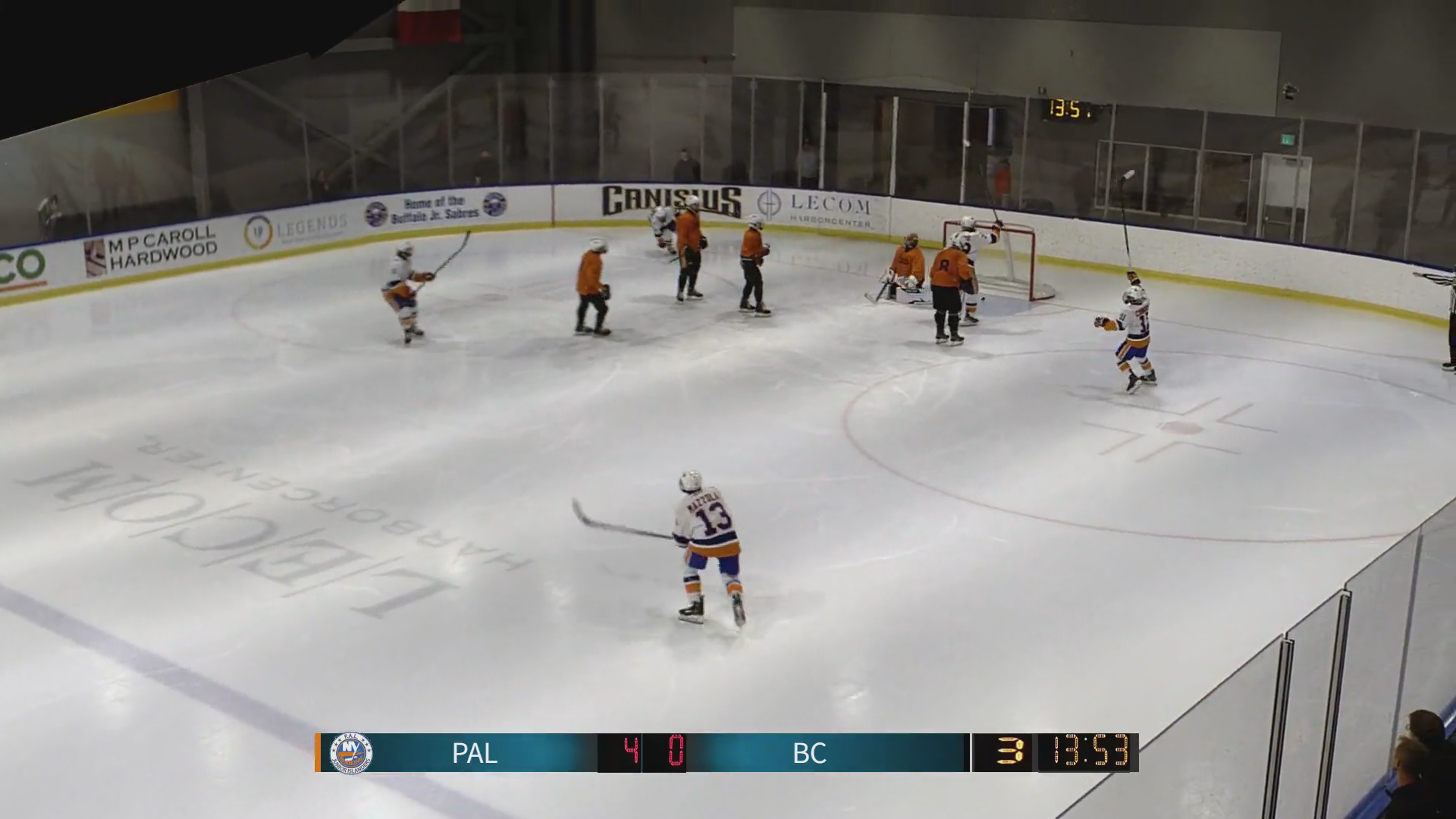 Pass & Shot | P.A.L. Junior Islanders