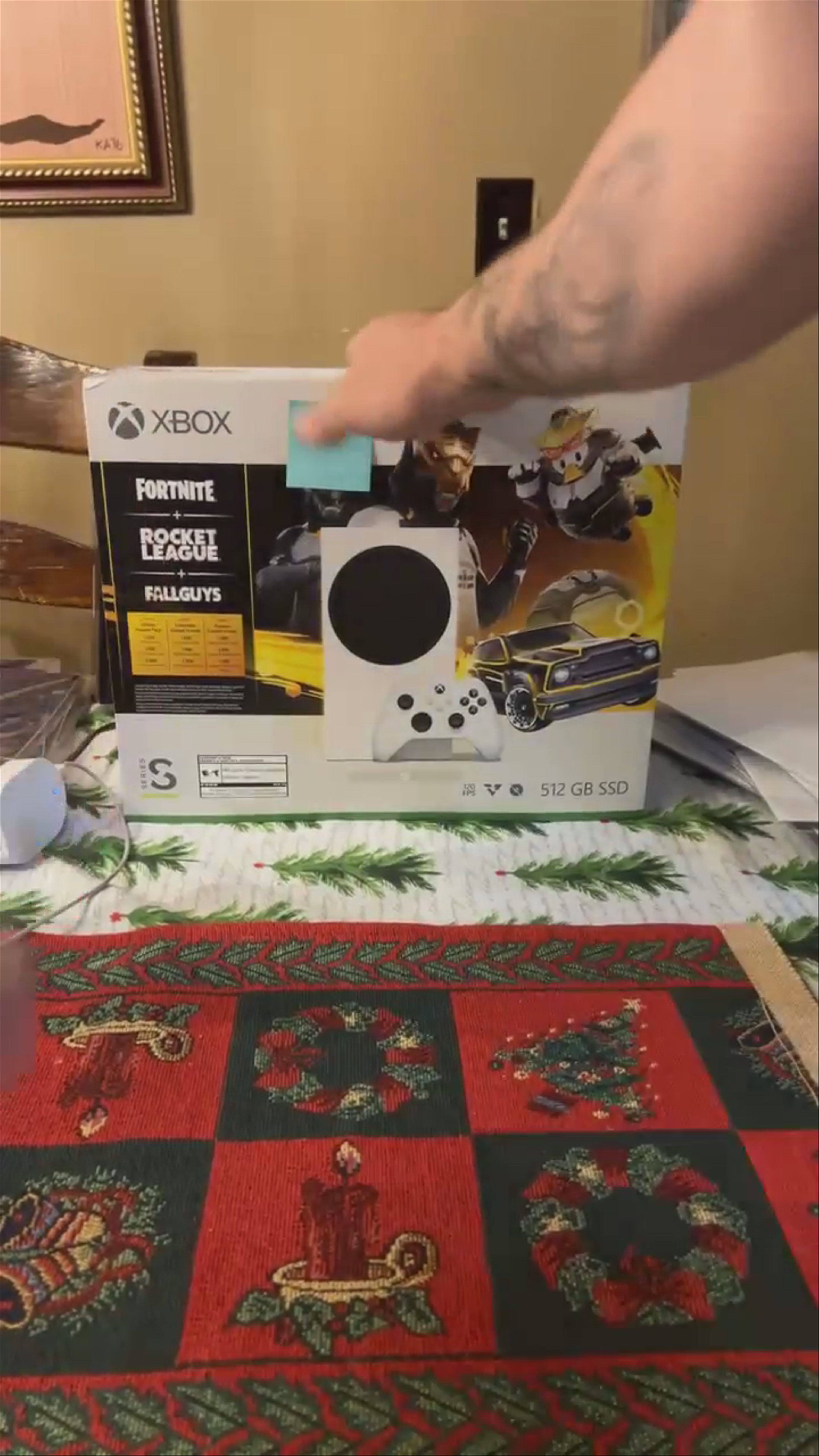 Congrats sssslllluuugggggooooooo on the  first ever Xbox giveaway for the fammmm