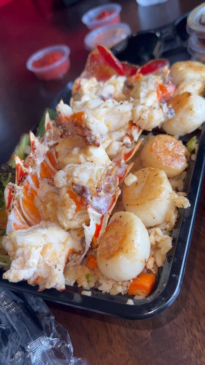 Soy Hibachi - Scallops & Lobster  Chicken - Japanese Near Me - Phoenix, Arizona