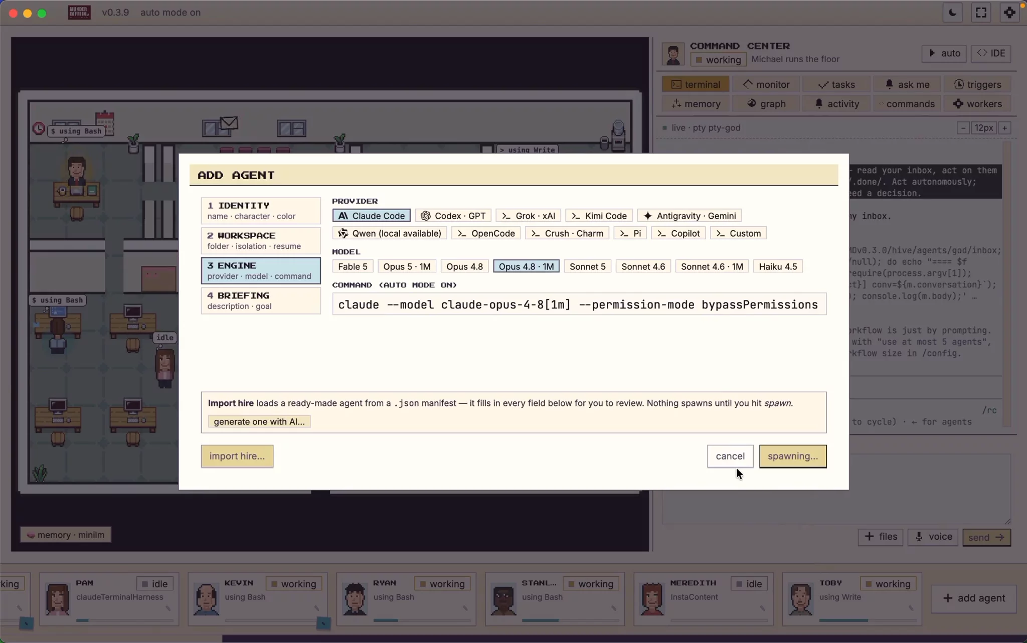Munder Difflin free local multi-agent harness image 1