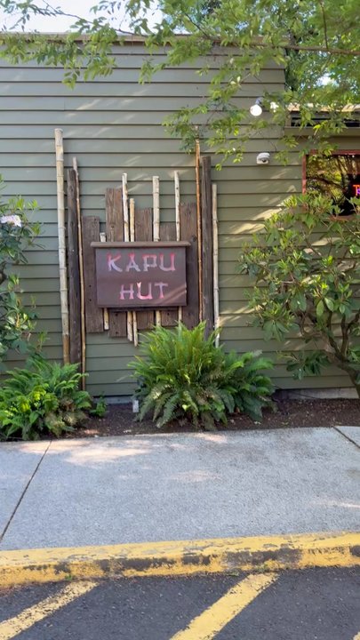 McMenamins North Bank - Kapu Hut exterior - Pubs Near Me - Eugene, Oregon