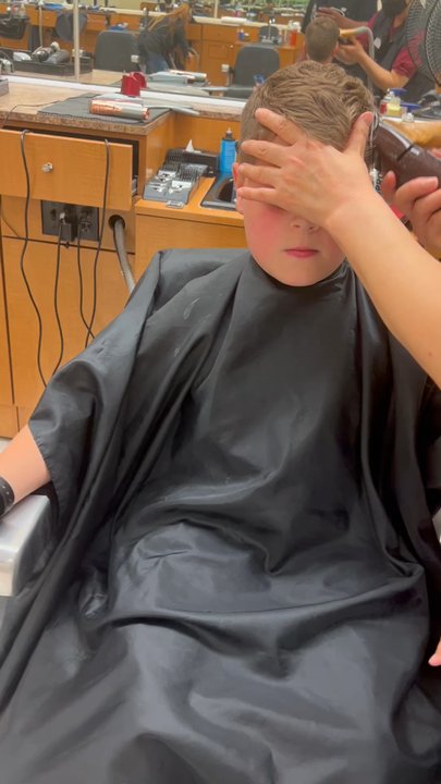 Buckley Barber - The haircut process. - Barbers Near Me - Aurora, Colorado