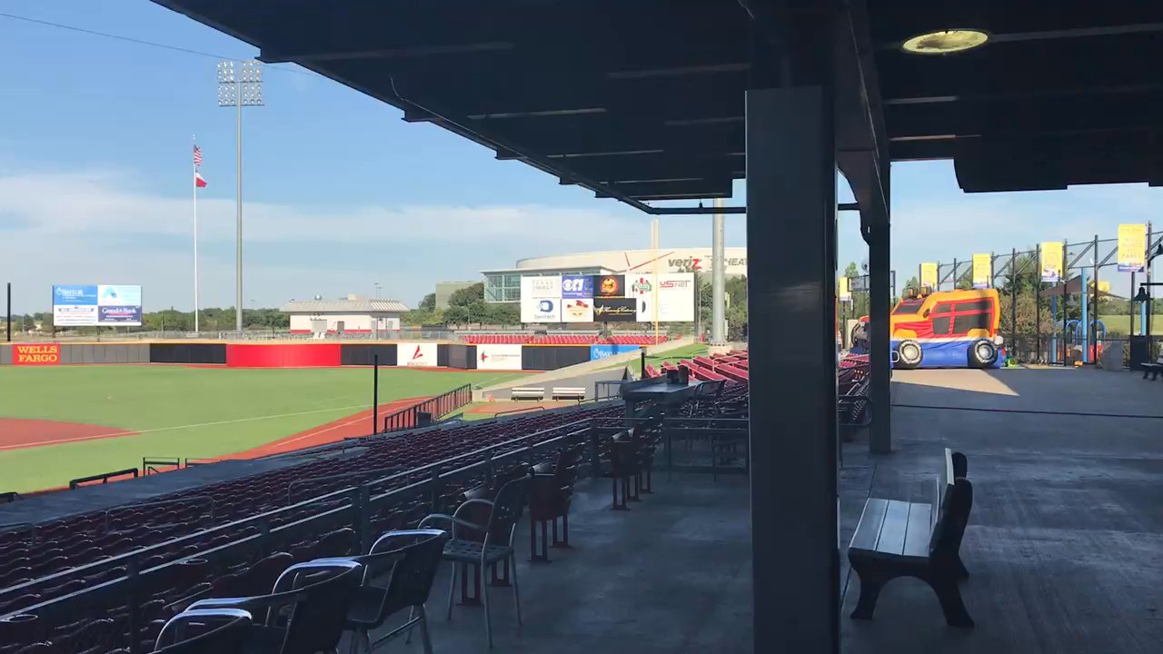 QuikTrip Park - Video of seating around 6:30 with plenty of shade. - Stadiums & Arenas Near Me - Grand Prairie, Texas