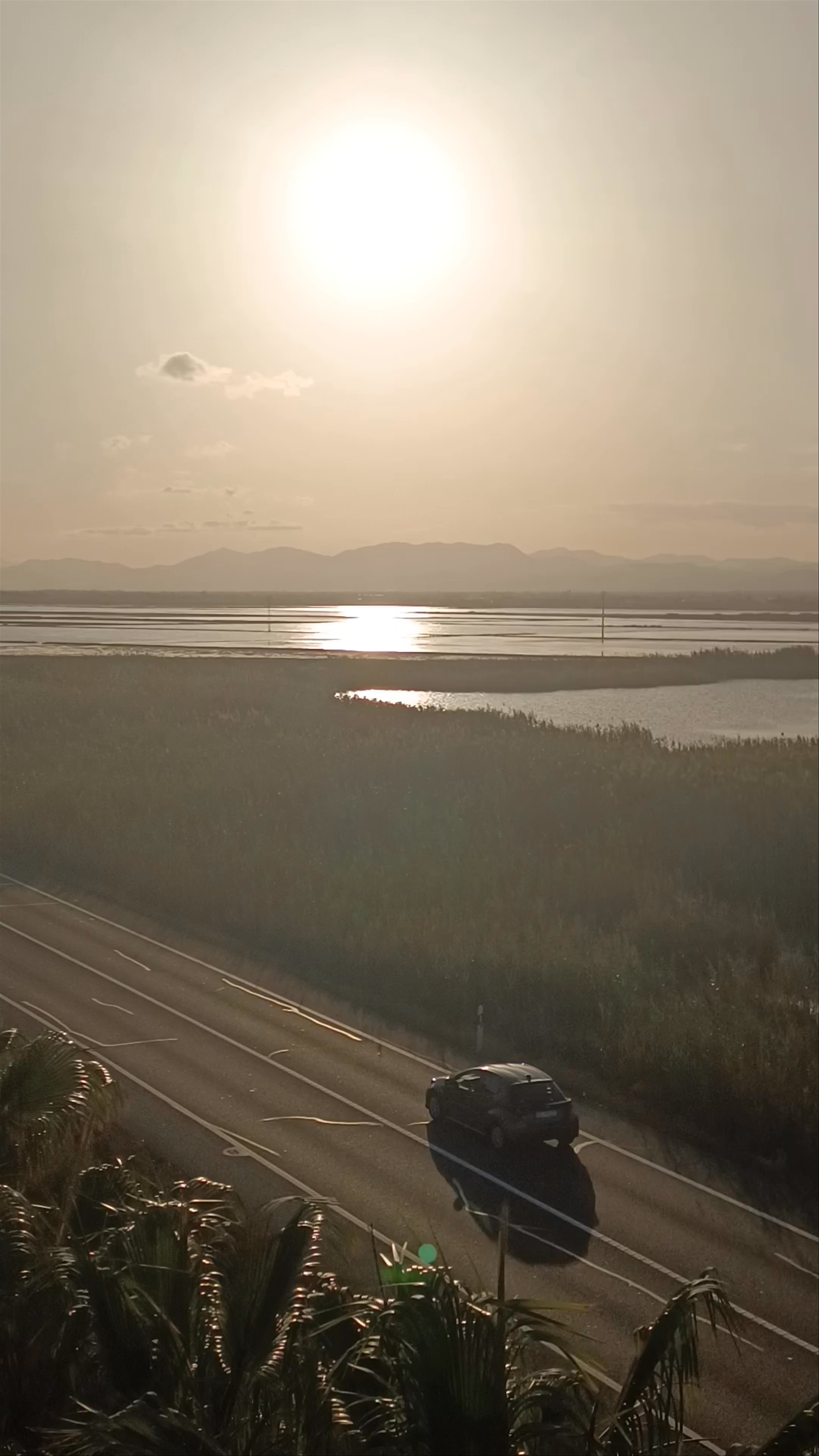 Golden Hour Serenity at Salinas de Santa Pola, Spain