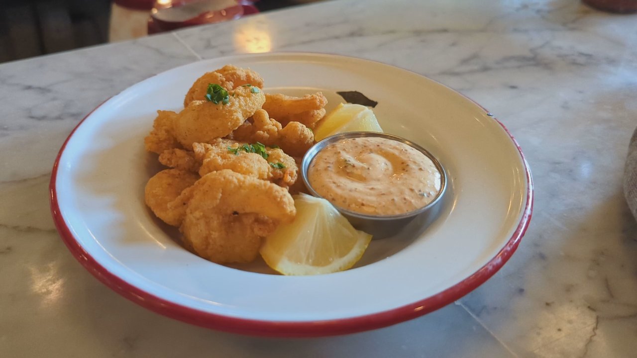 Lowerline - January 13, 2024; Fri d Shrimp With Remoulade ($16). - Cajun/Creole Near Me - Brooklyn, New York