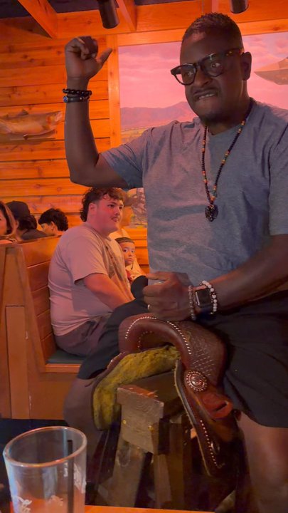 Texas Roadhouse - Ride that saddle Big C - Steakhouses Near Me - Glendale, Arizona
