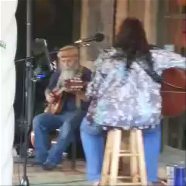 Mama's Pizzeria - Nice evening on the deck at Mama's with the band. Thanks to Veronica for the band and congrats on your victory!  :) - Pizza Near Me - McAllen, Texas