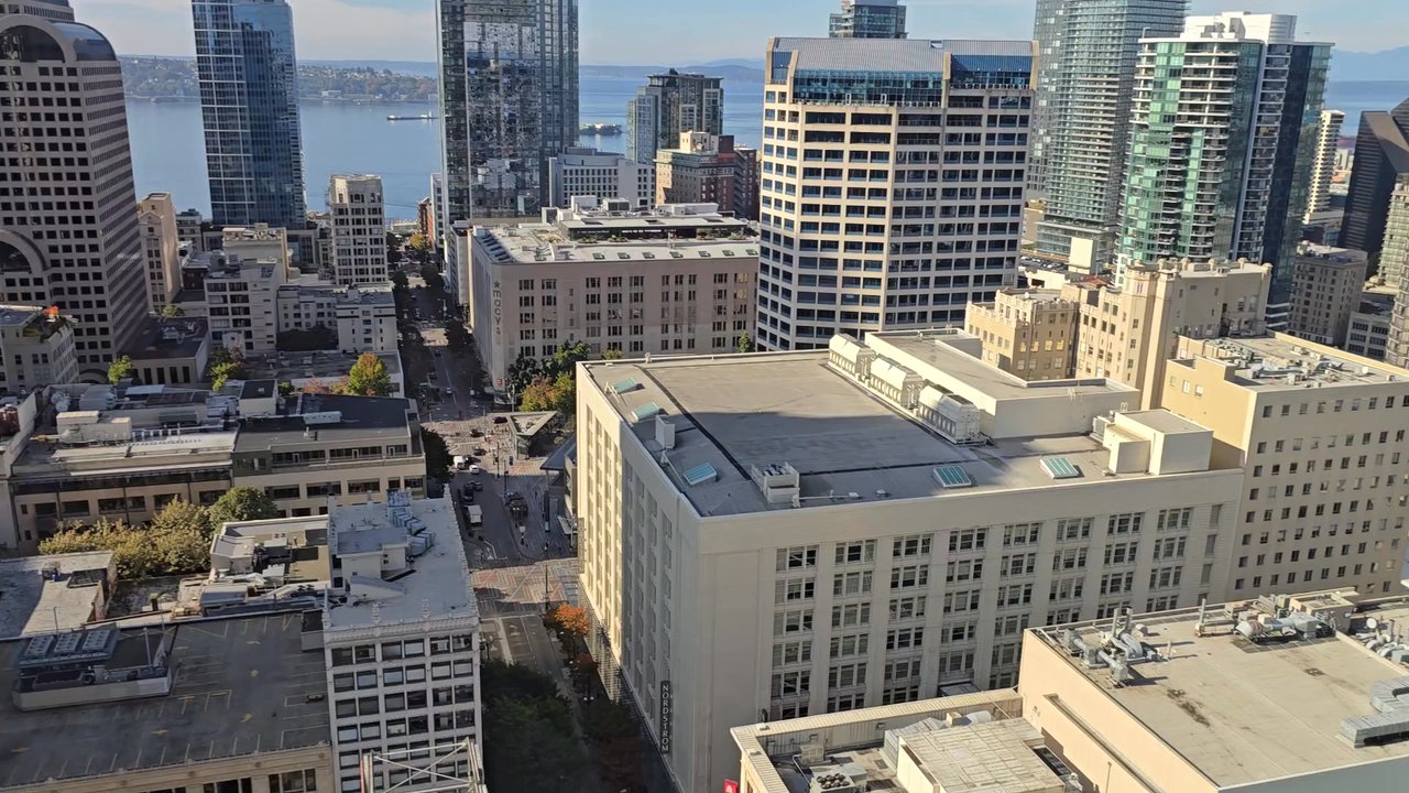 Grand Hyatt - View from room 2920 - Hotels Near Me - Seattle, Washington