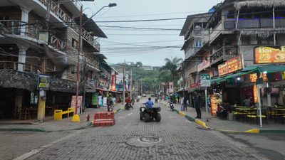 Montañita, village de surfers