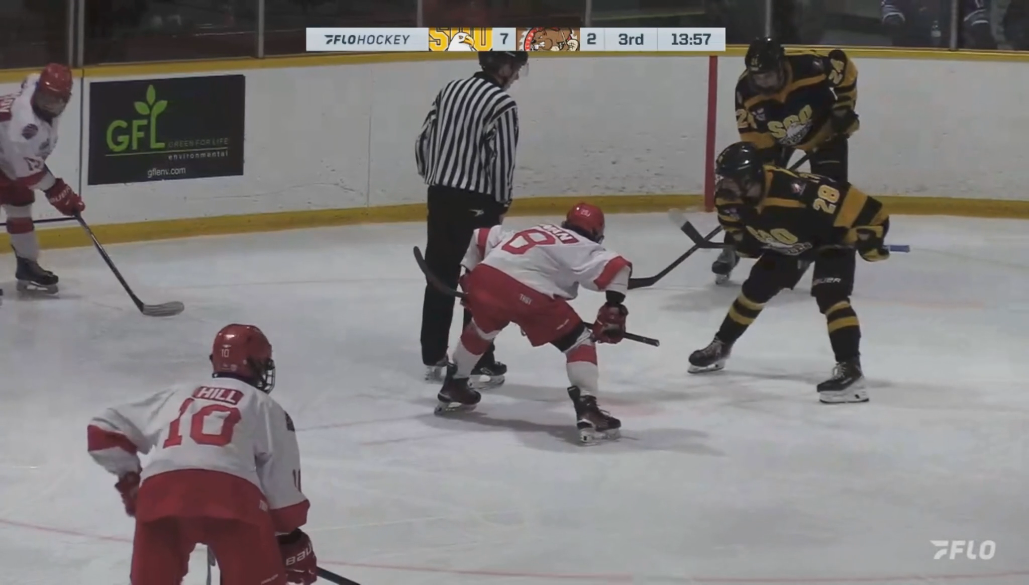 Ilian Danilov Nets a PP Goal for Blind River Beavers