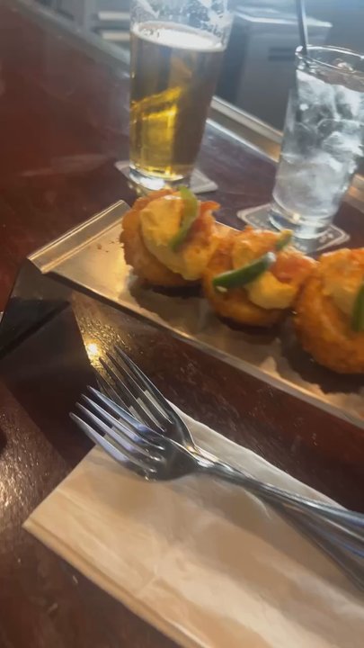 Brick House Tavern + Tap - Deviled Eggs - American Near Me - Humble, Texas