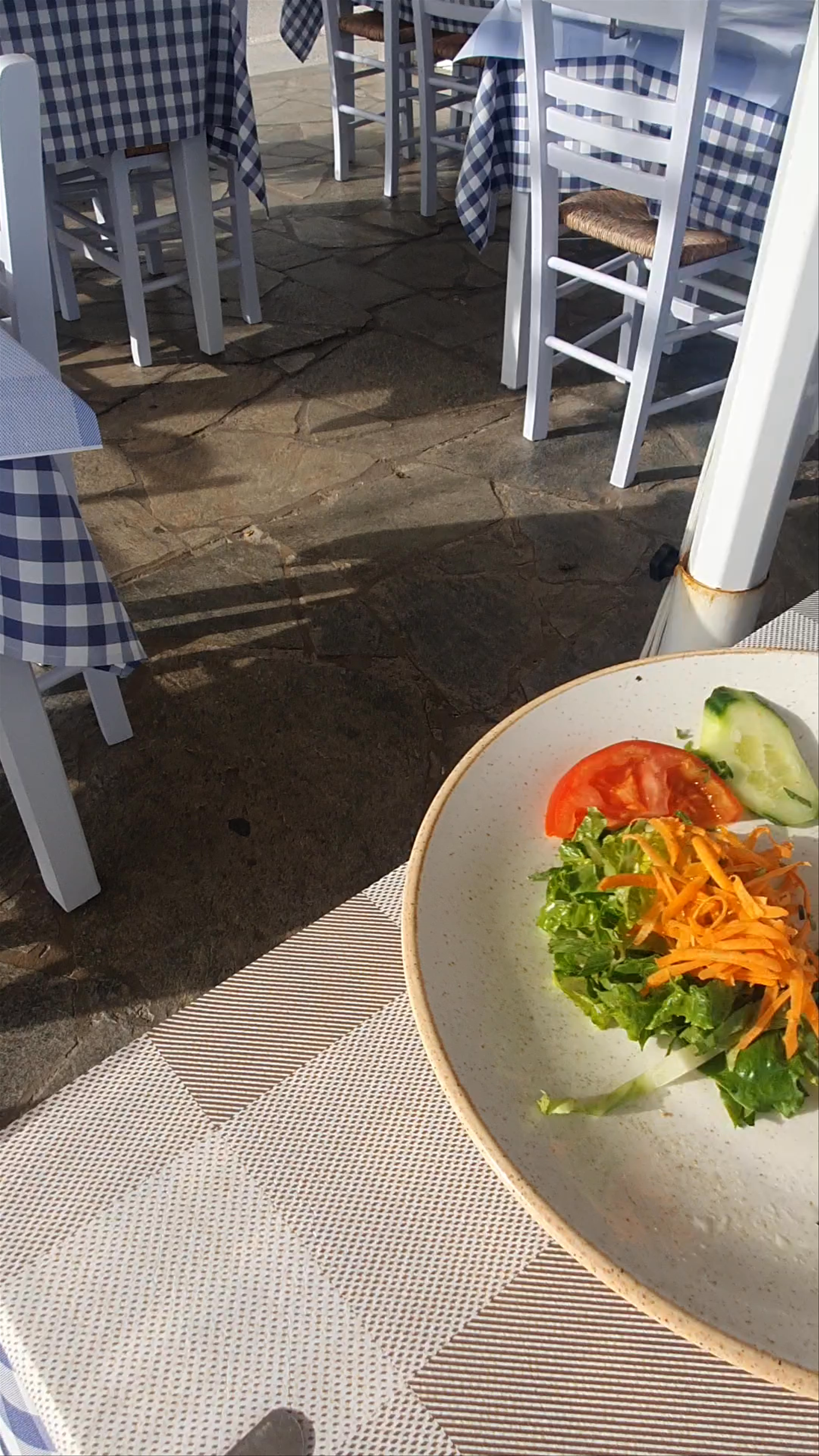 Charming Outdoor Taverna Dining in Adamantas, Milos, Greece