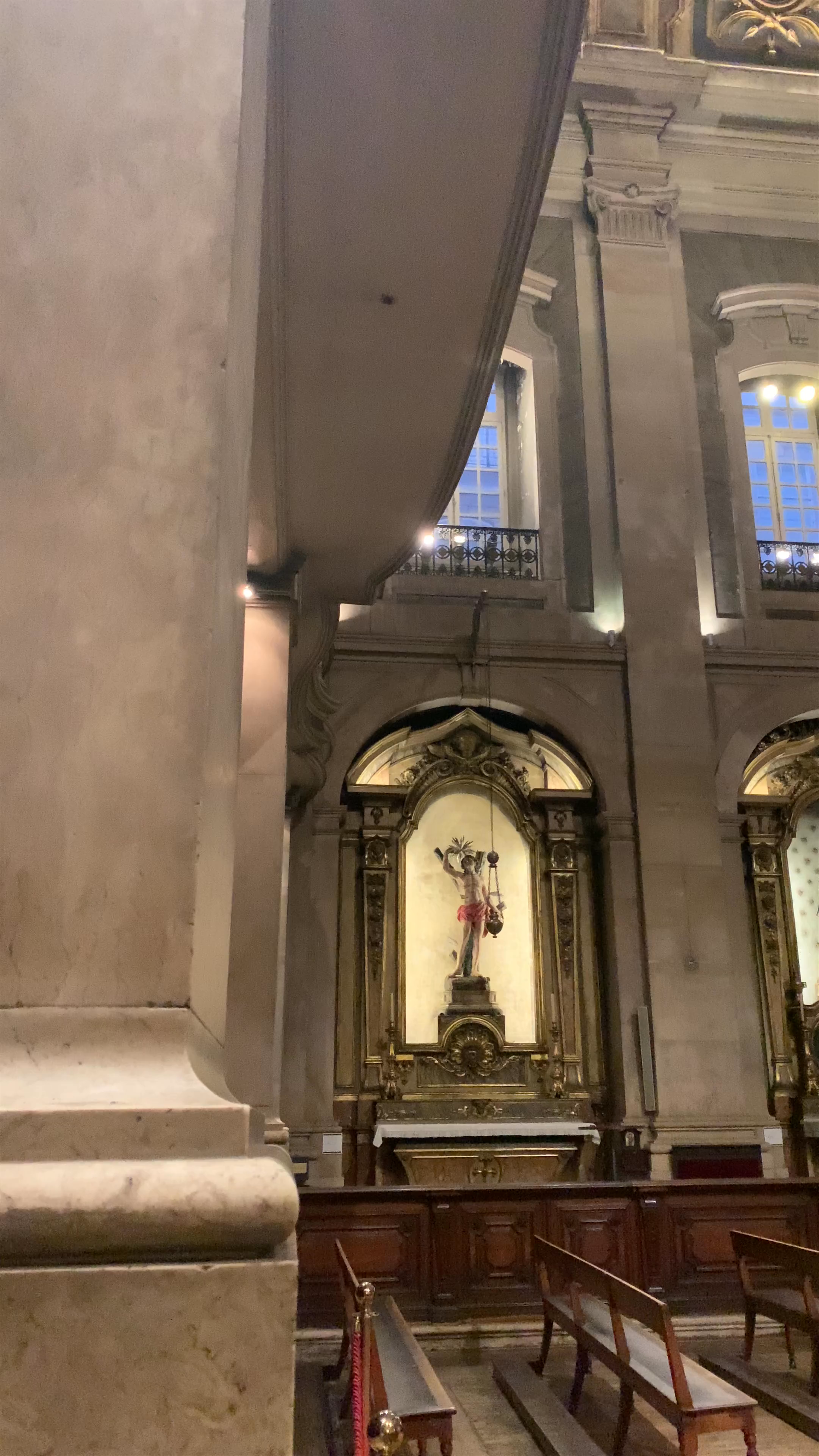Inside Santa Maria Maior: Lisbon's Majestic Baroque Church