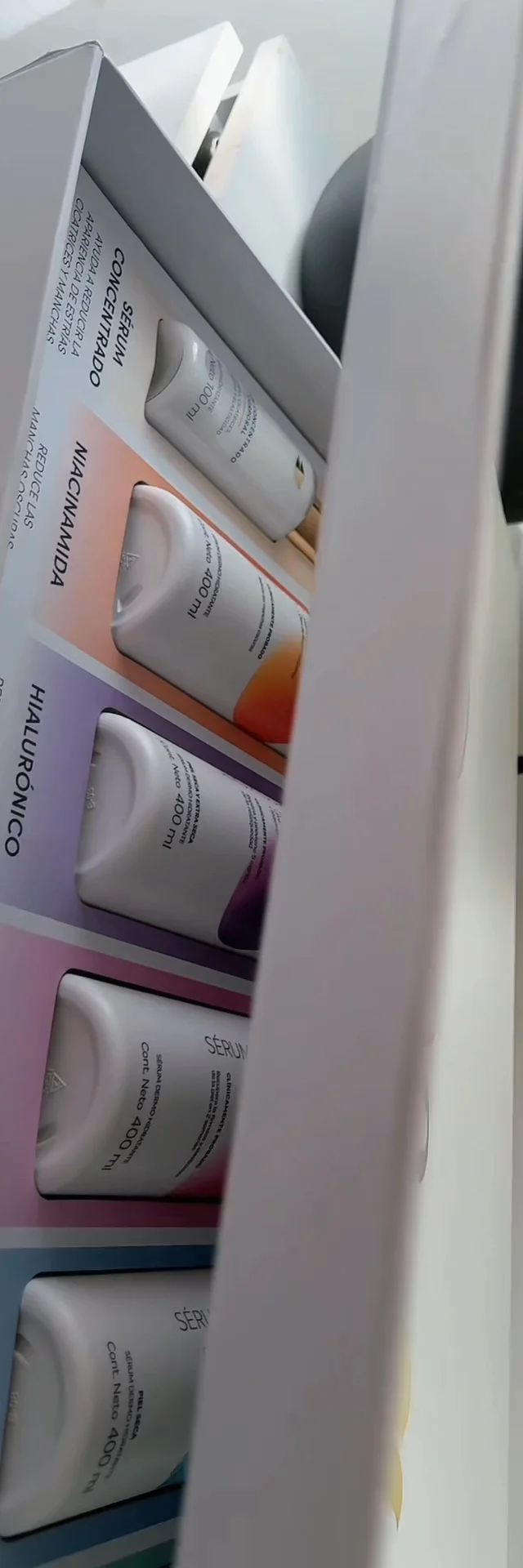 Probando serums corporales