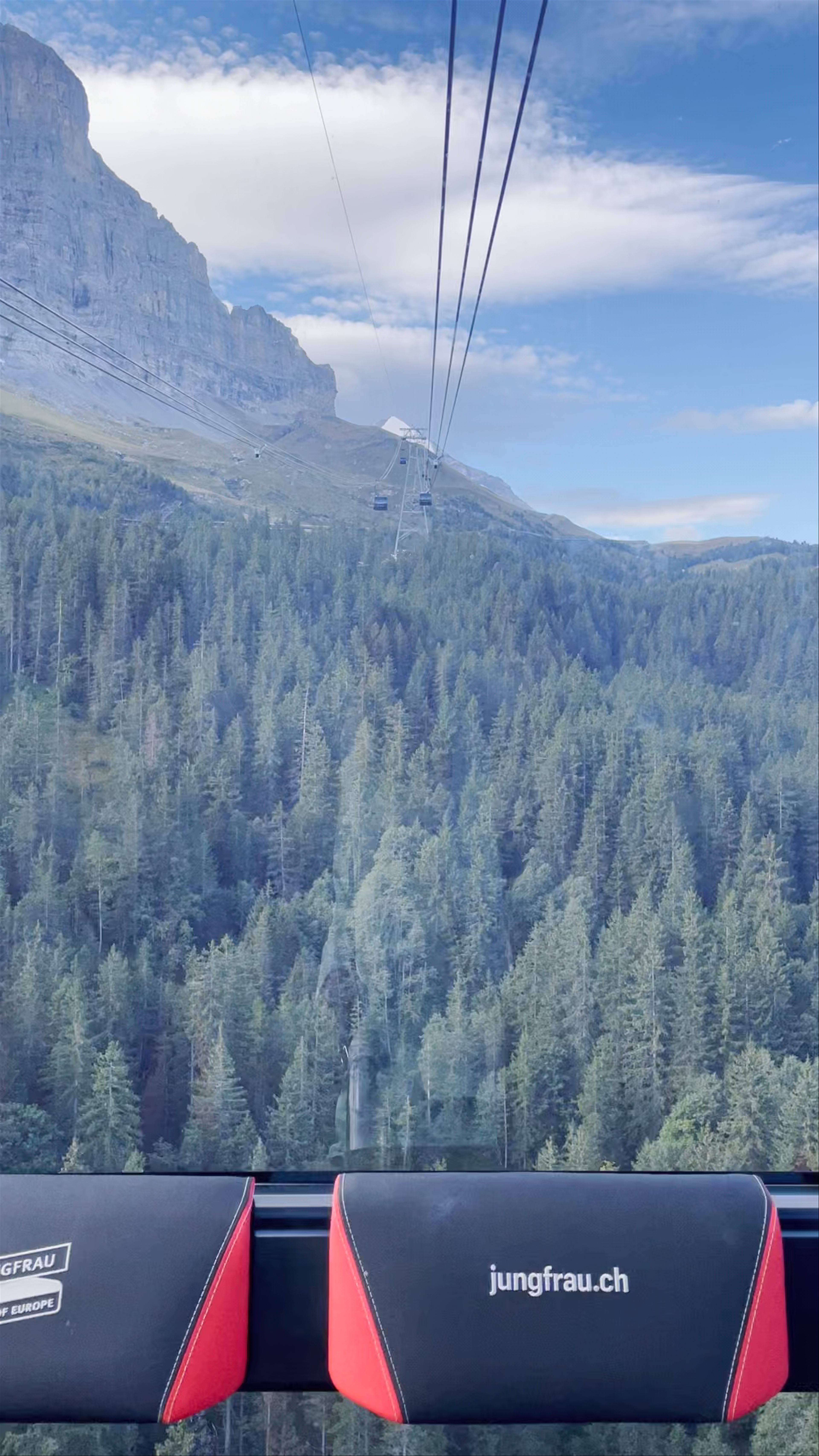 Scenic Ride on the Eiger Express Gondola, Grindelwald, Switzerland