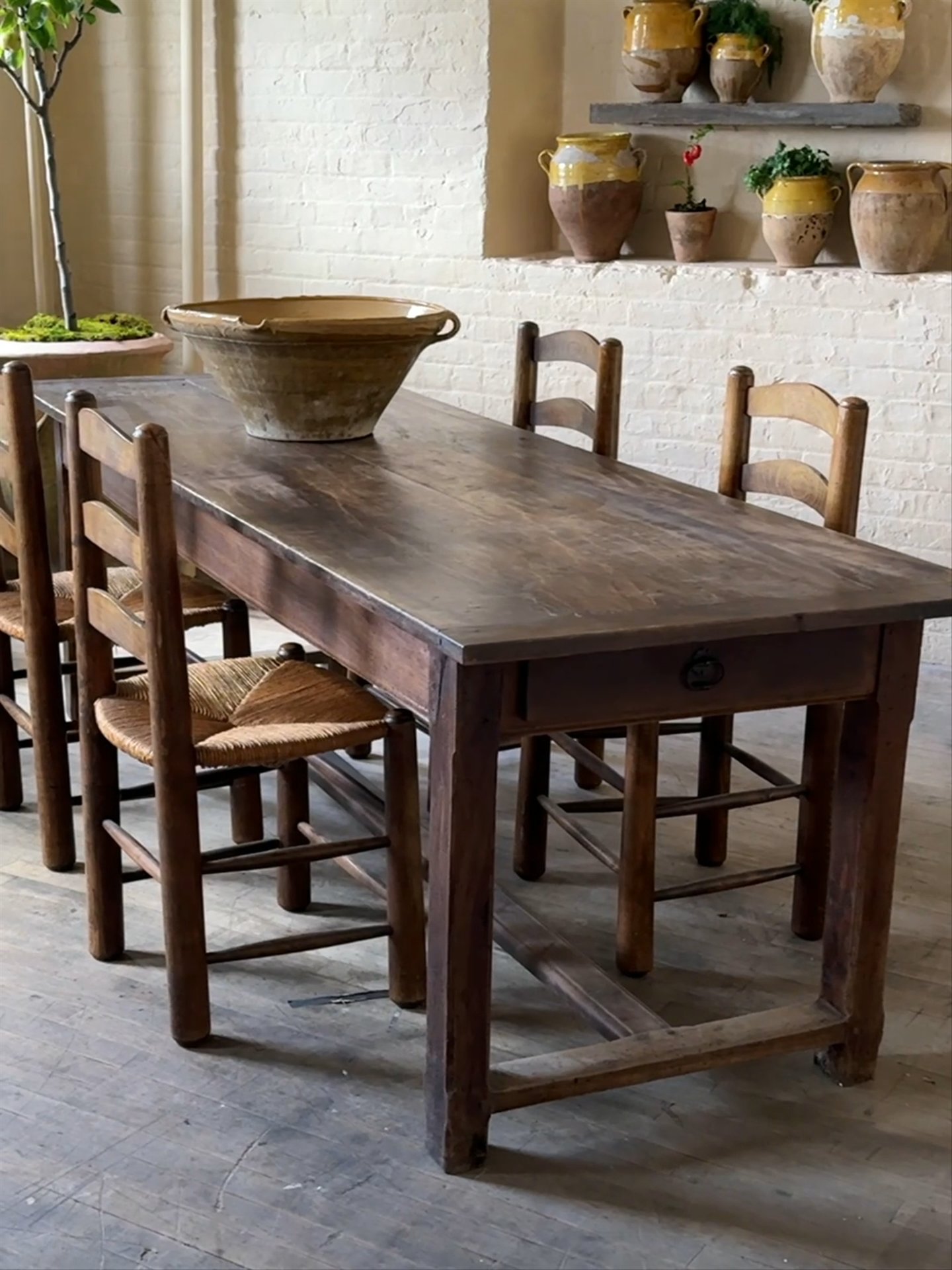 Walnut Farm Table