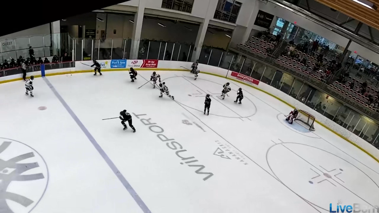 Jaxson Weisgerber's Second Goal vs CIHA | OHA Edmonton U15 Prep