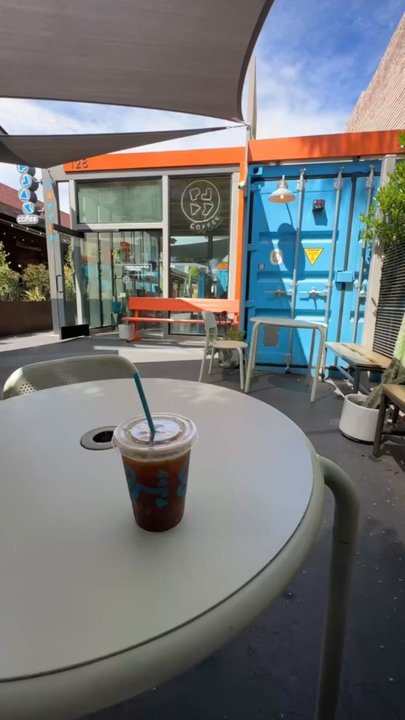 PLAY Coffee - You can sit the outdoor patio place when it is it raining in the LA? - Coffee & Tea Near Me - Fullerton, California