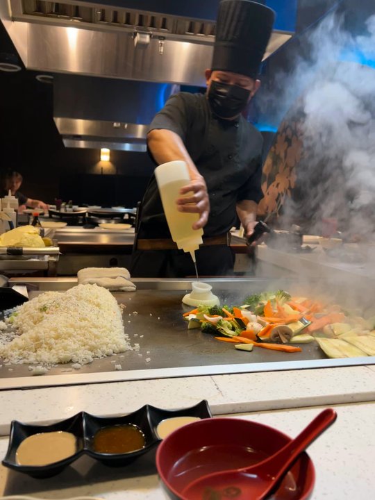 Hanabi Japanese Cuisine - Always a great show! - Japanese Near Me - Fort Worth, Texas