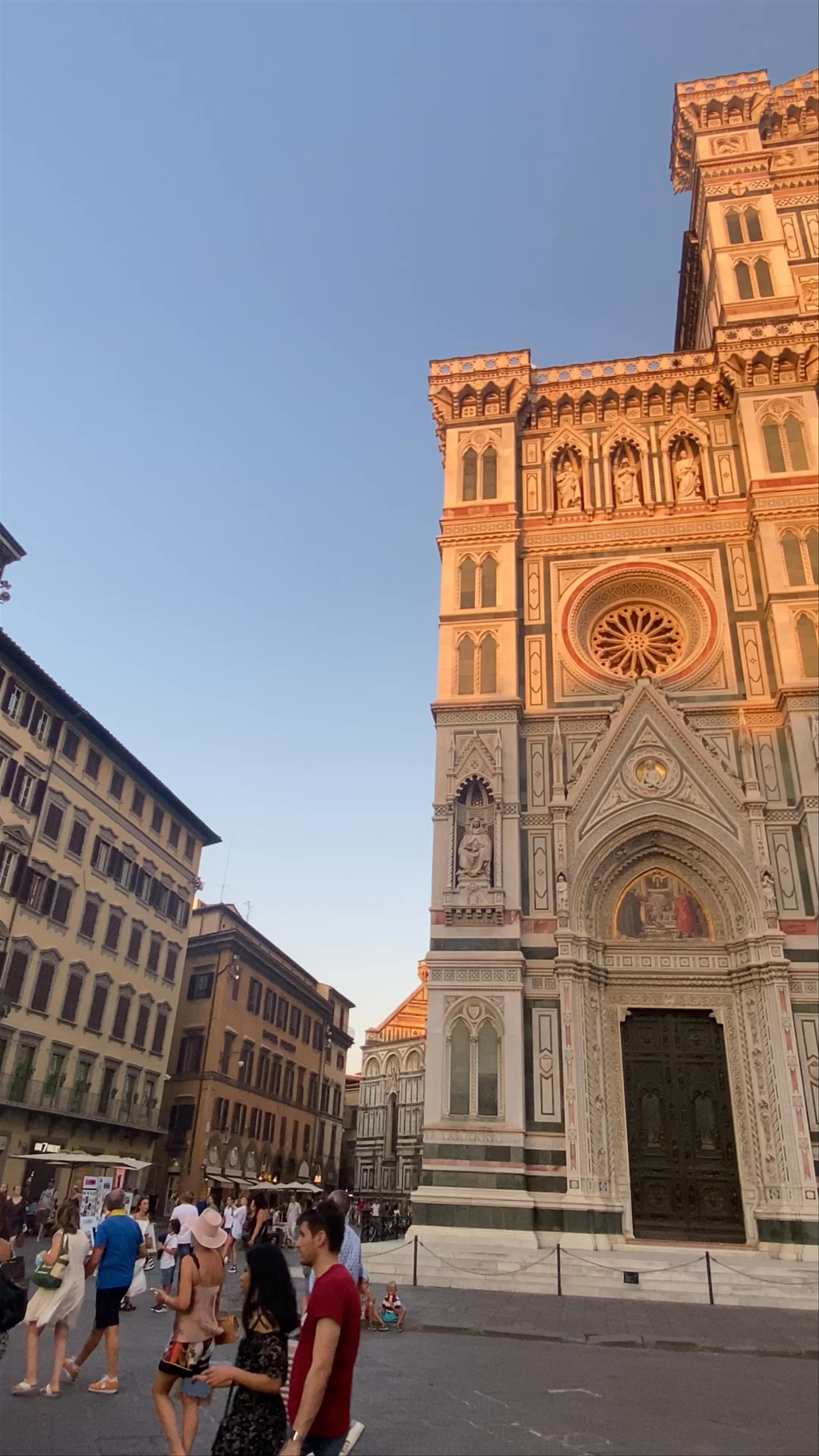 Sunset at Santa Maria del Fiore, Florence - A Golden Hour Experience