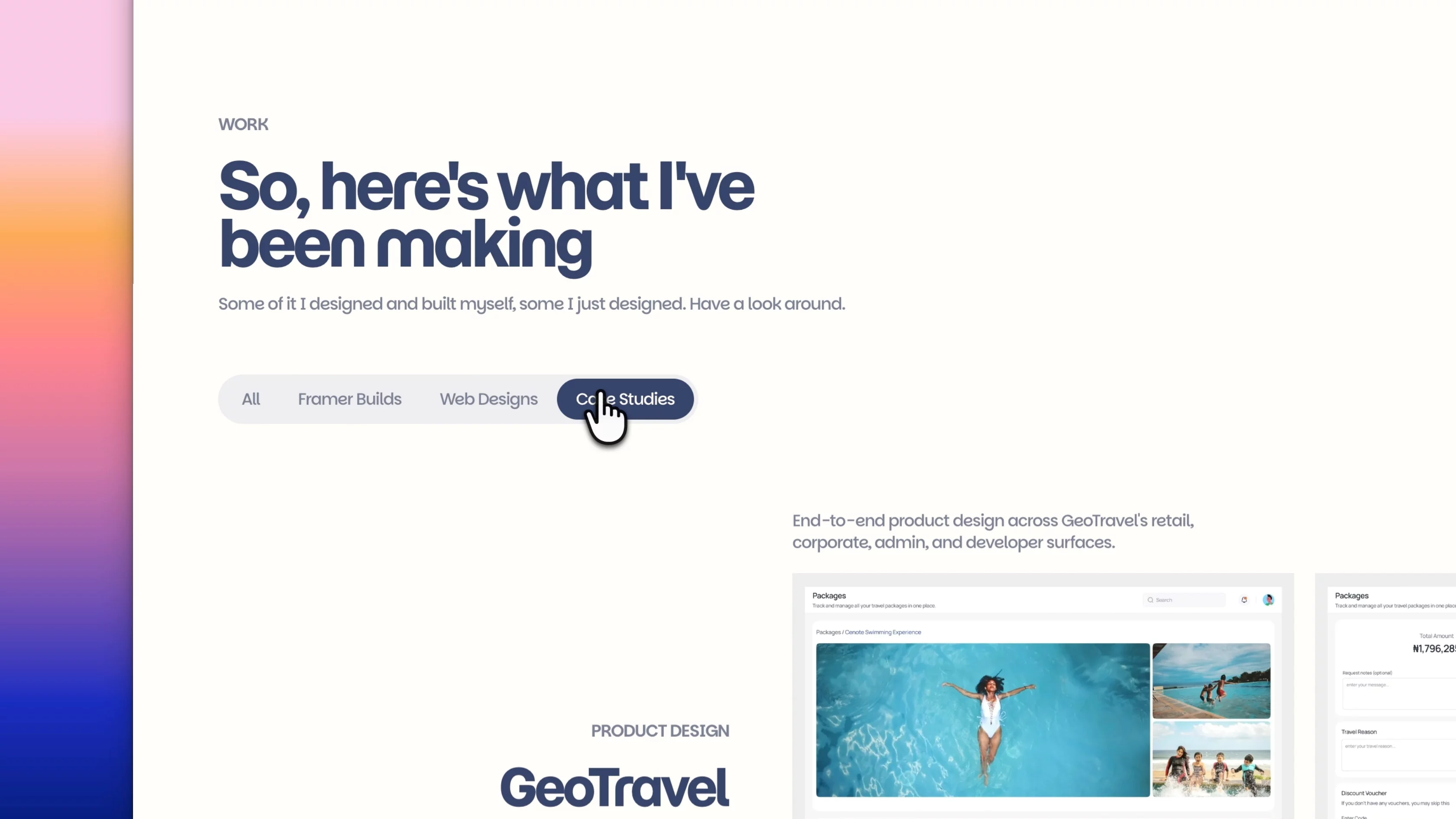 My portfolio is finally live, go check it out!https://www.ayomide.website/