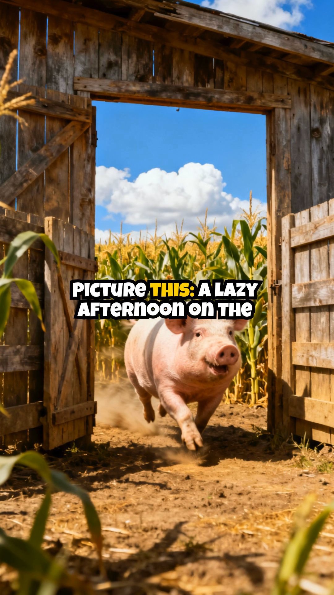 Chasing the Family Hog: Earl's Wild Pursuit