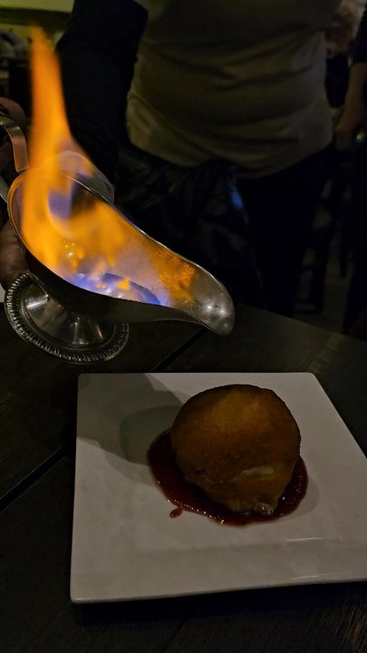 Erawan Thai Cuisine - Fried ice cream - Thai Near Me - Flushing, New York