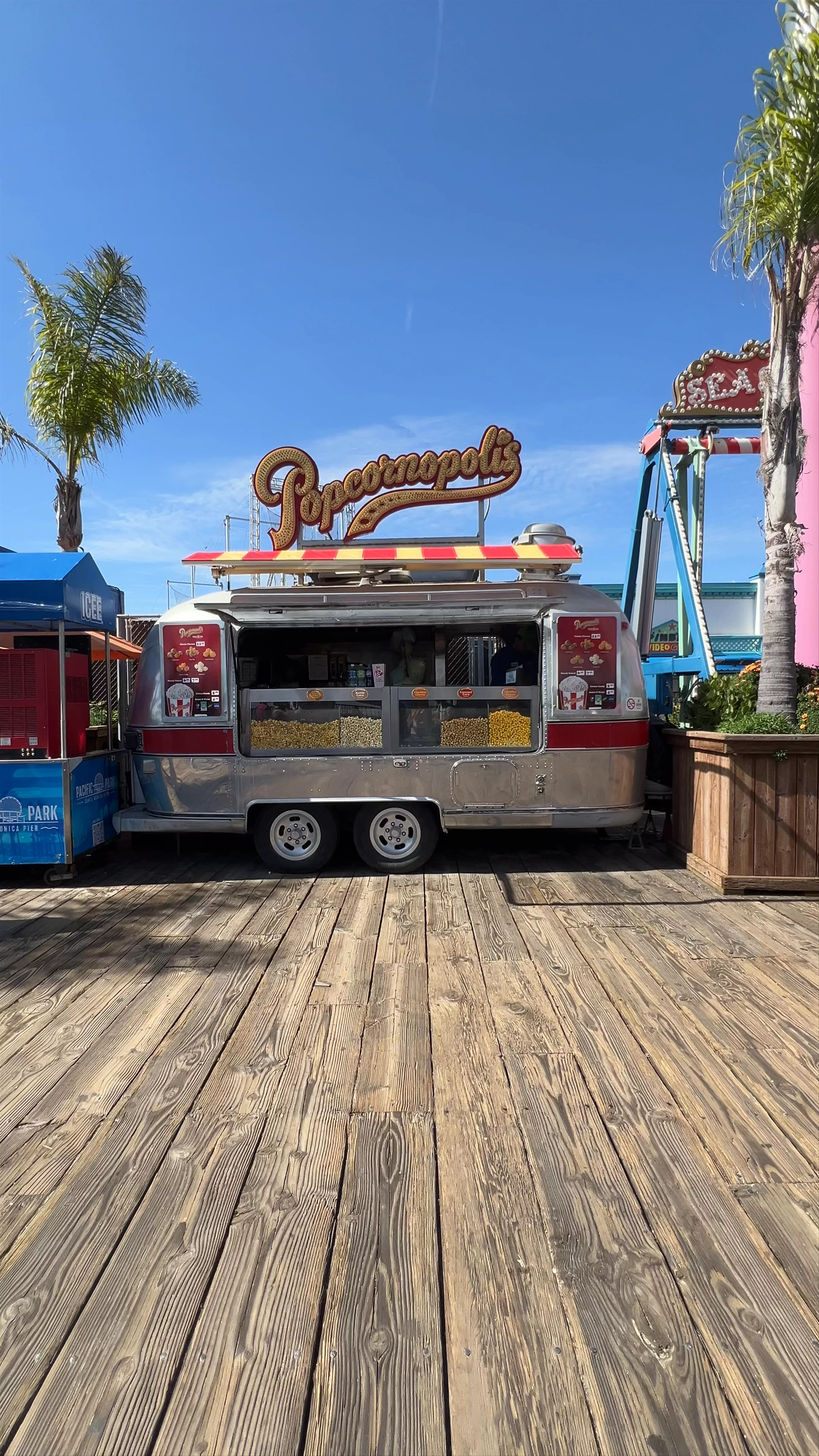Santa Monica Pier Carousel, Ocean Front Walk