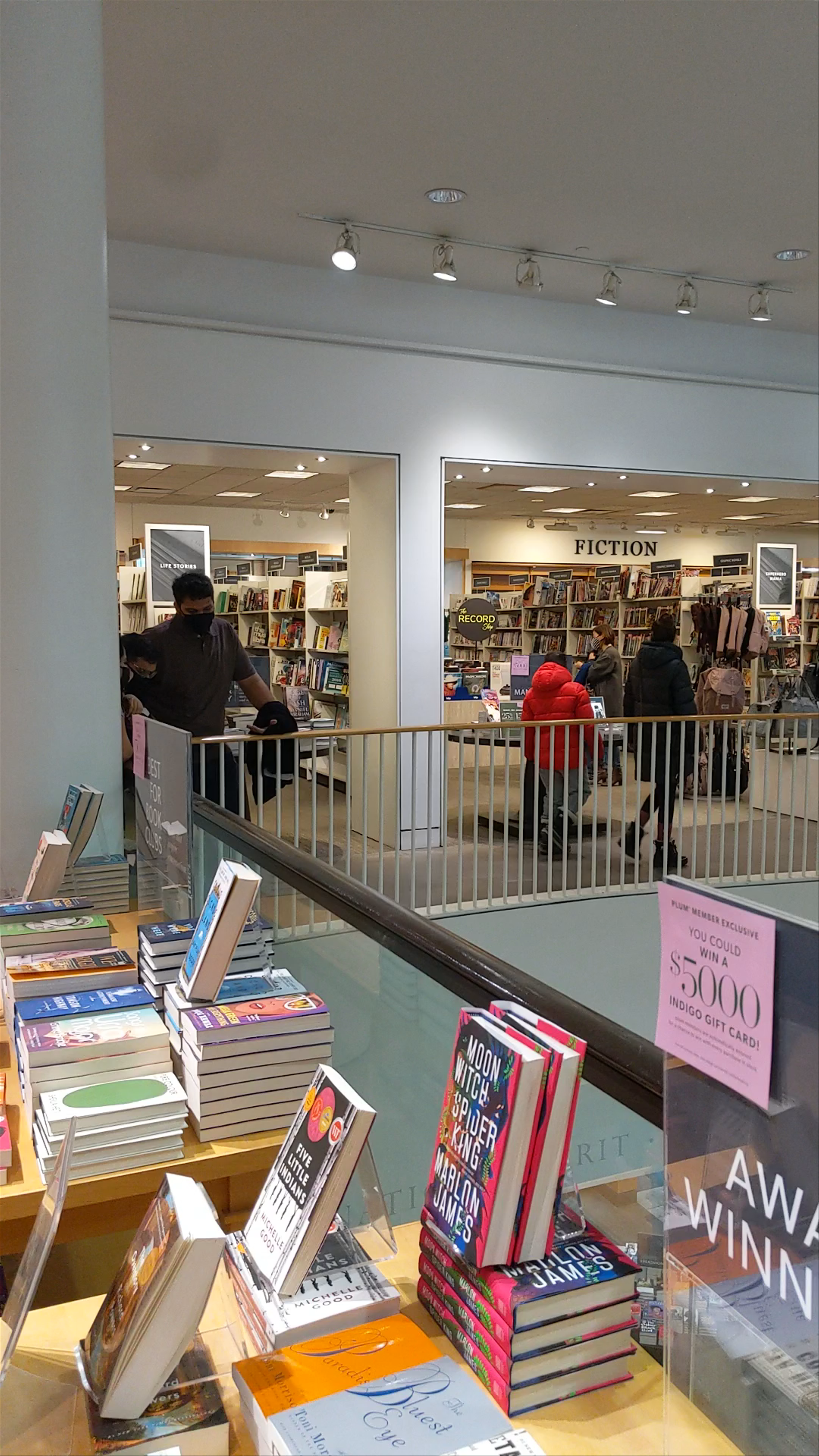 Indigo Bookstore Experience at Toronto Eaton Centre