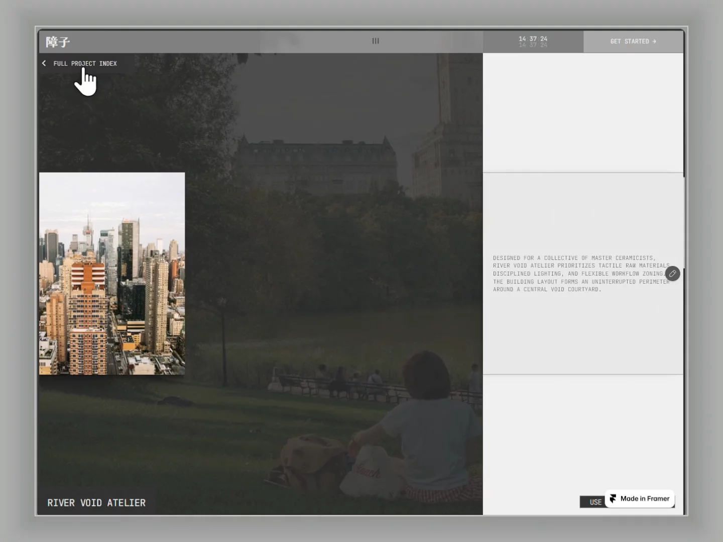 I haven't been posting much, but that doesn't mean I stopped working.Here's a quick clip showing my template in progress that I've been working on little by little in between some client work. Right now I'm nailing down the CMS-based project index and detail pages. I'd say the template is still only like 30-40% done, but I'm in no rush. This will be my first template on the marketplace and I don't want it to look like some quickly thrown together nonsense. No AI was used nor will any AI be used in the creation of this template layout. Nor will I likely use AI in my future template creations.