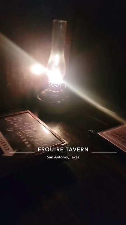 The Esquire Tavern - You can tell there's no orange peel or luxardo cherry in my "old-fashioned". It was awful. Cheese bread was blah. - Lounges Near Me - San Antonio, Texas
