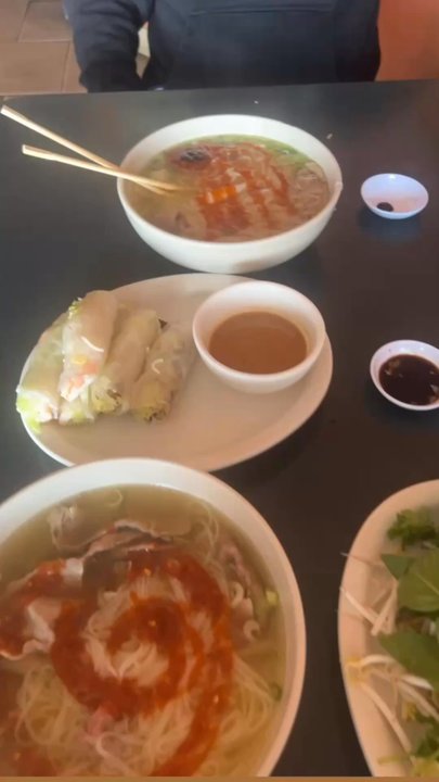 Pho Nhat - My boyfriend found this spot ! Water 1/10 Dr Pepper 2/10  Pho , AMAZING! Spring a beef rolls so good! I'd recommend this spot ! - Vietnamese Near Me - Tempe, Arizona