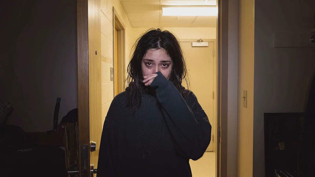 A practice scene: your friend Nadia at your door the night before your exam