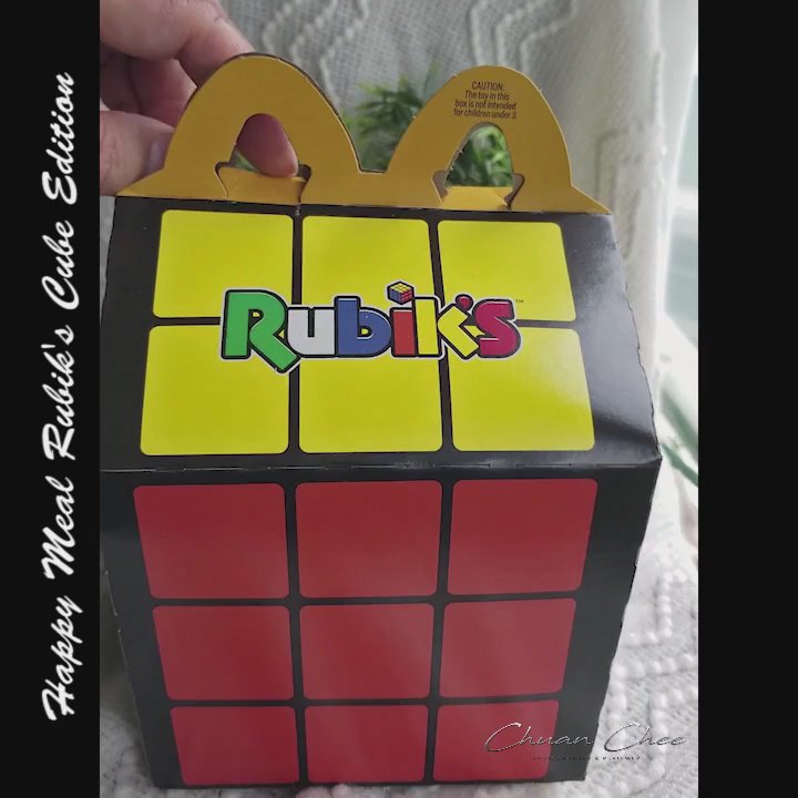 McDonald's - Happy Meal Rubik's Cube Edition - Fast Food Near Me - Toronto, Ontario