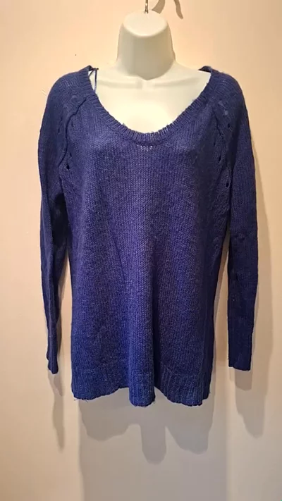 George Purple Lightweight Sweater